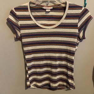 VINTAGE 60’s Striped Baby Tee
